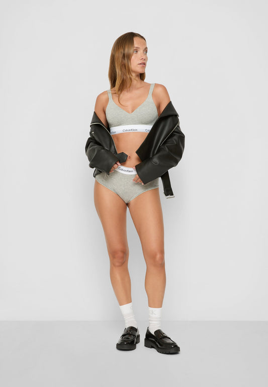 CALVIN KLEIN UNDERWEAR LIFT BRALETTE ICON - Push-up Bra - Grey Heather