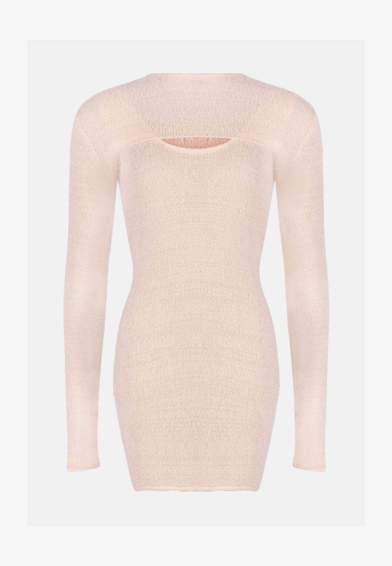 OW Collection PEACH - Strickkleid - Pink