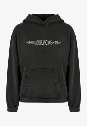 MOTLEY CRUE - SATD VINTAGE ACID WASHED OVERSIZE - Kapuzenpullover - Asphalt