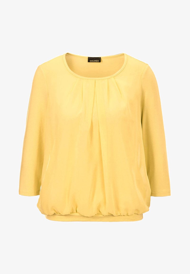 GOLDNER Bluse - Gelb