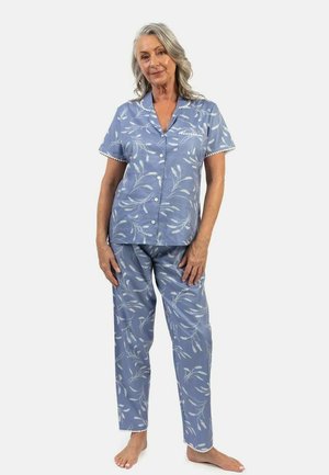 SET MAEVE FLORAL PRINT L SLV PJ - Nachtwäsche Set - Lilac Floral