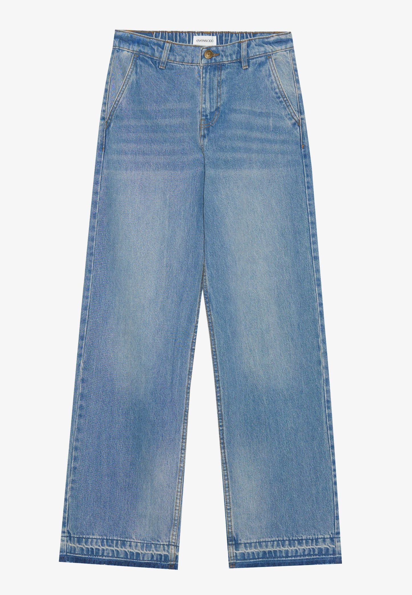 Even&Odd Wide Leg - Black Denim