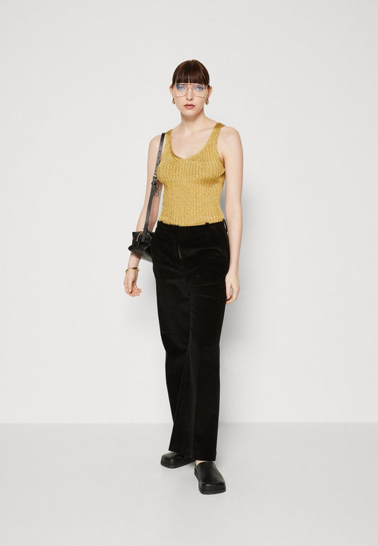 ARKET Top - Gold-coloured