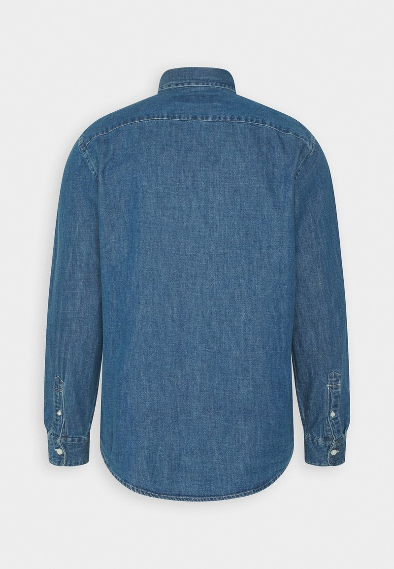 Abercrombie & Fitch ICON - Hemd - Blue Denim