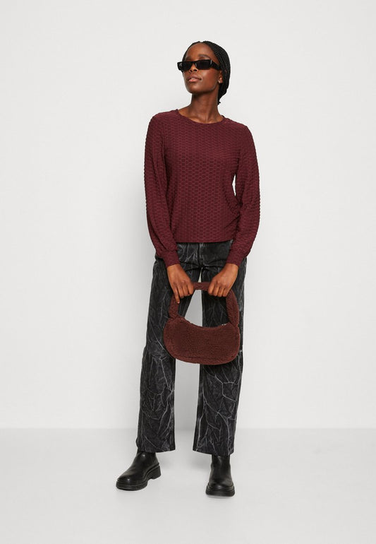ONLY ONLSIGNE O NECK - Langarmshirt - Sassafras