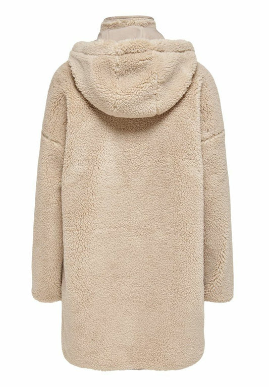 ONLY SASCHA SHERPA - Classic Coat - Cuban Sand