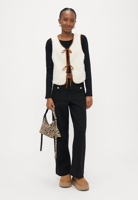 ONLY Petite ONLAGATE VEST - Waistcoat - Birch