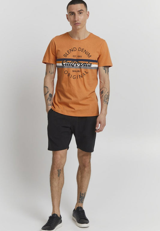Blend BHADAMUS - T-Shirt Print - Dusty Orange