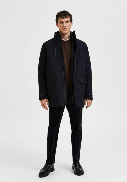 Selected Homme Parka - Black