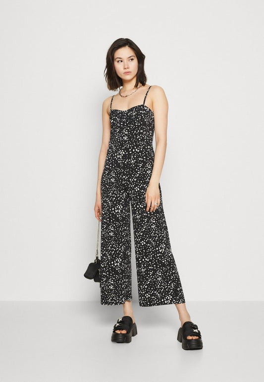 Even&Odd Jumpsuit - Black/white