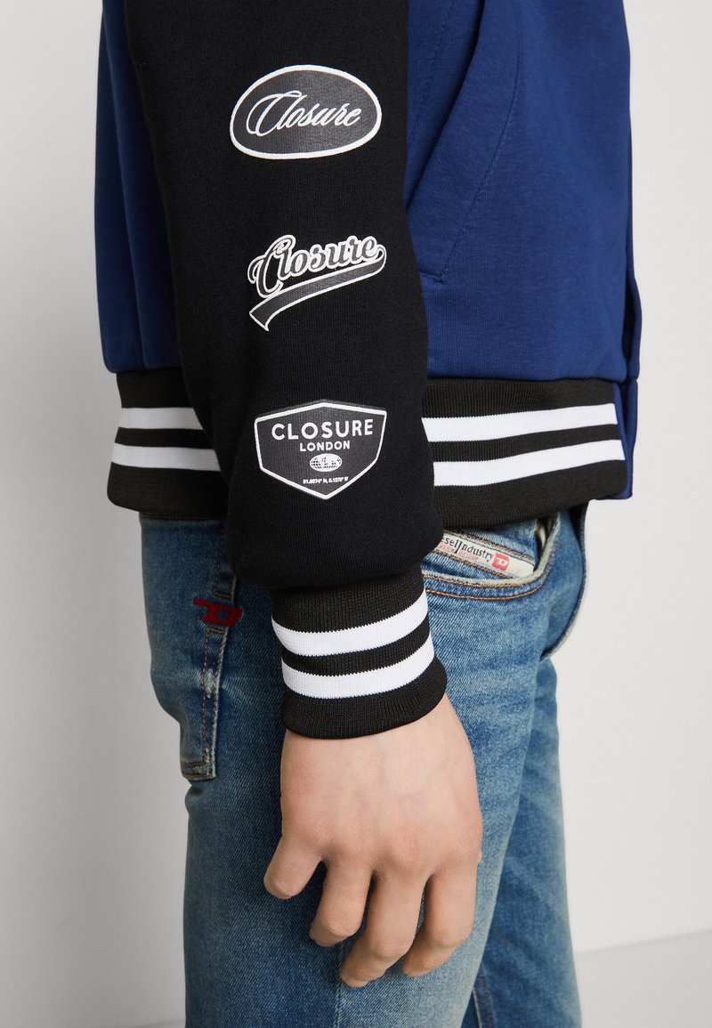 BADGE VARSITY BASEBALL JACKET - Sweatjacke - Blue