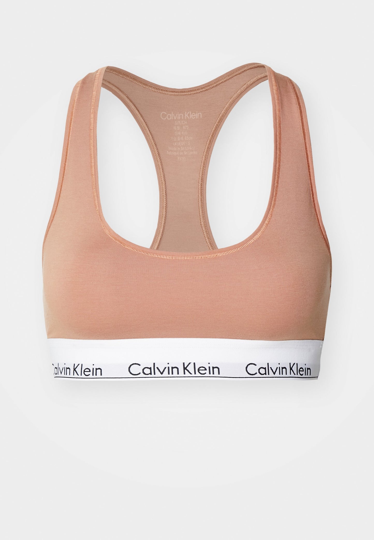 CALVIN KLEIN UNDERWEAR UNLINED BRALETTE ICON COTTON MODAL - Bustier - Black