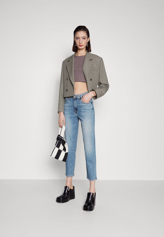 7 For All Mankind MALIA LUXE VINTAGE LEGEND - Jeans Straight Leg - Light Blue