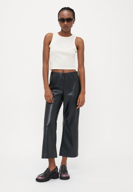 ONLY Petite ONLSMOOTH KICK FLARE - Trousers - Black