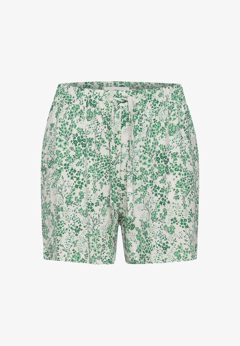 ICHI IHLISA SHO - Shorts - Holly Green Print