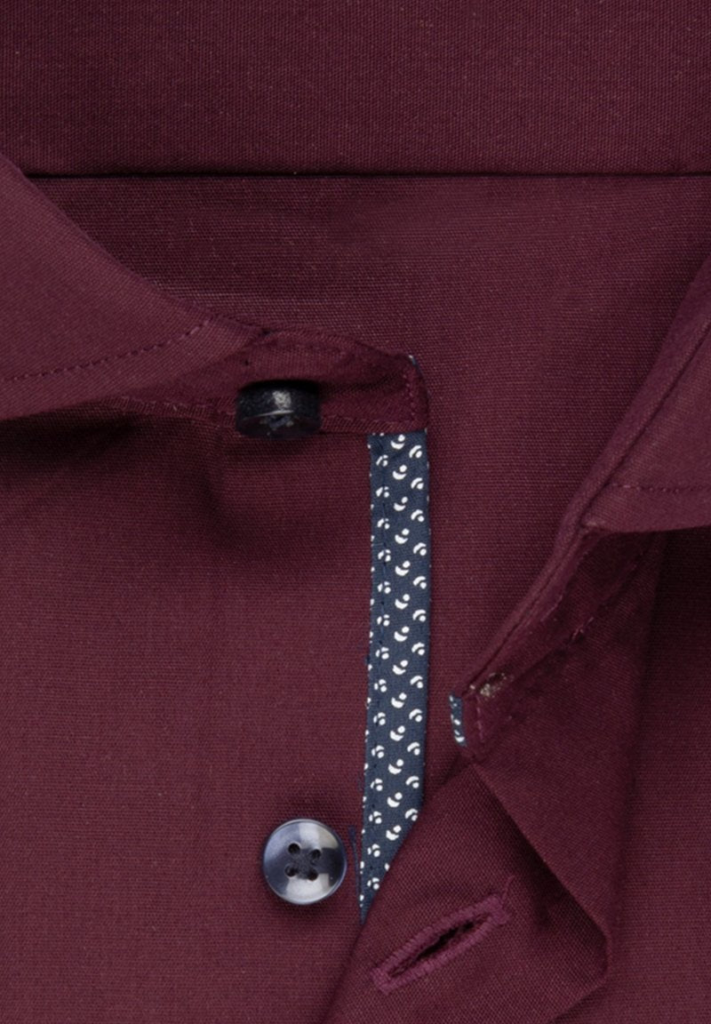 Seidensticker SPREAD PATCH - Businesshemd - Bordeaux