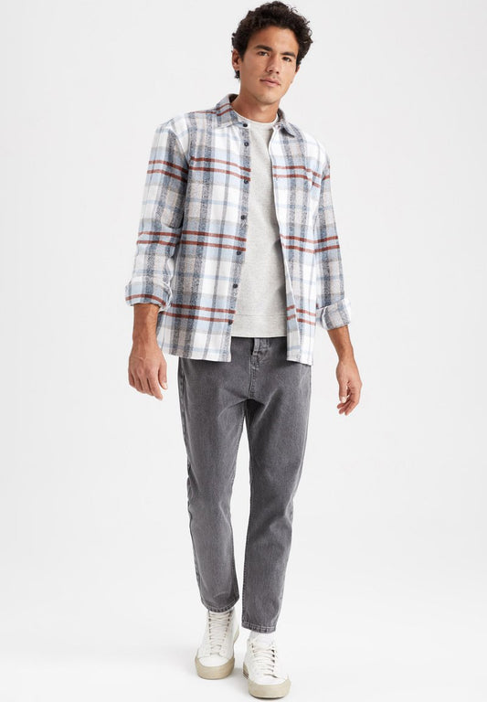 DeFacto REGULAR FIT - Leichte Jacke - Blue