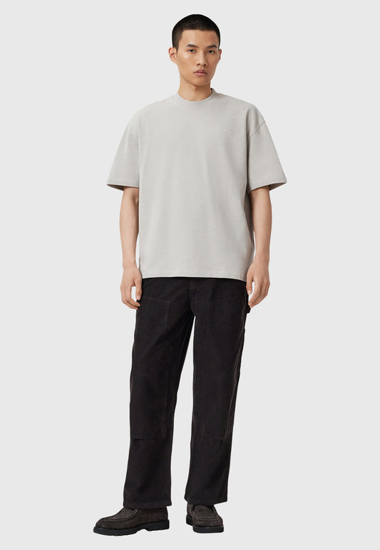 AllSaints CREW - Basic T-shirt - Grey