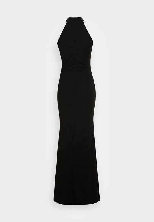 HALTER NECK MAXI DRESS - Ballkleid - Black