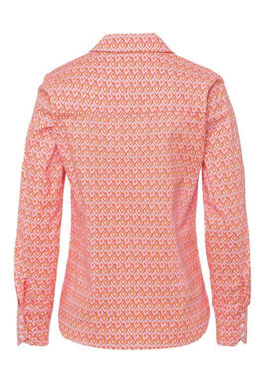 MORE&MORE Hemdbluse - Orange