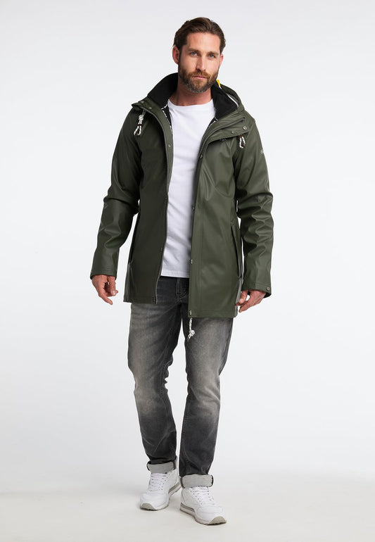 Schmuddelwedda 3-IN-1 ACALMAR - Parka - Dunkeloliv
