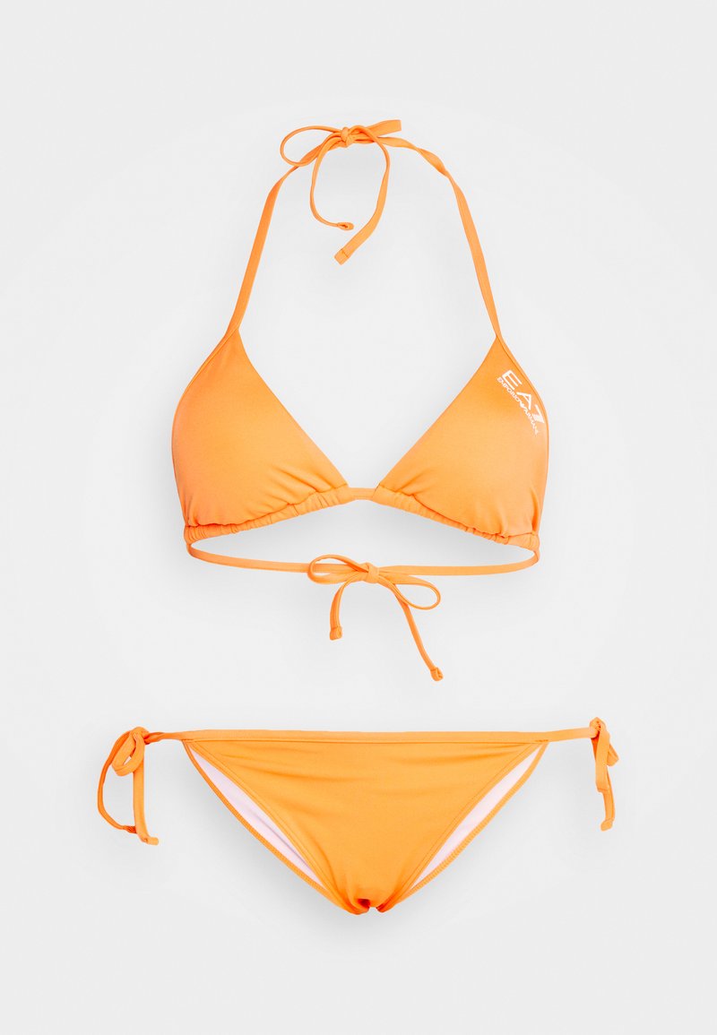 EA7 Emporio Armani WATER SPORTS CORE ACTIVE TRIANGLE - Bikini - Orange