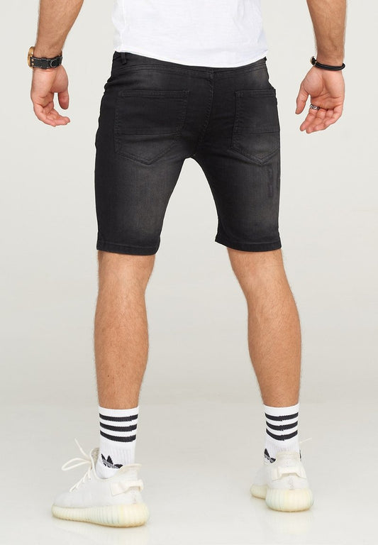 MSTBENDIGO - Jeans Shorts - Schwarz
