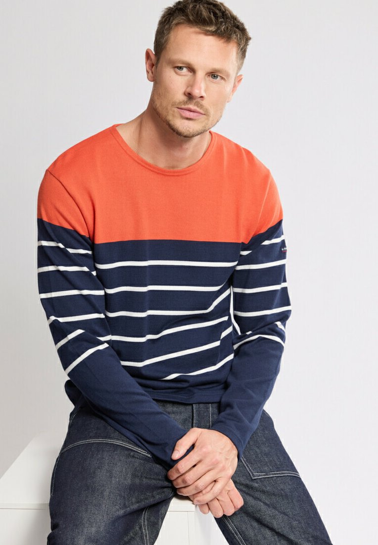 Armor-Lux HERITAGE - Long Sleeved Top - Marine Deep Mi