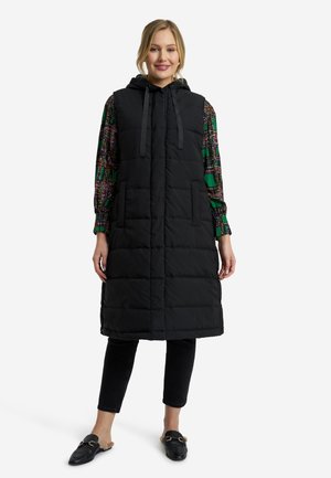 WITH OVERSIZED SHOULDERS - Strickjacke - Mink