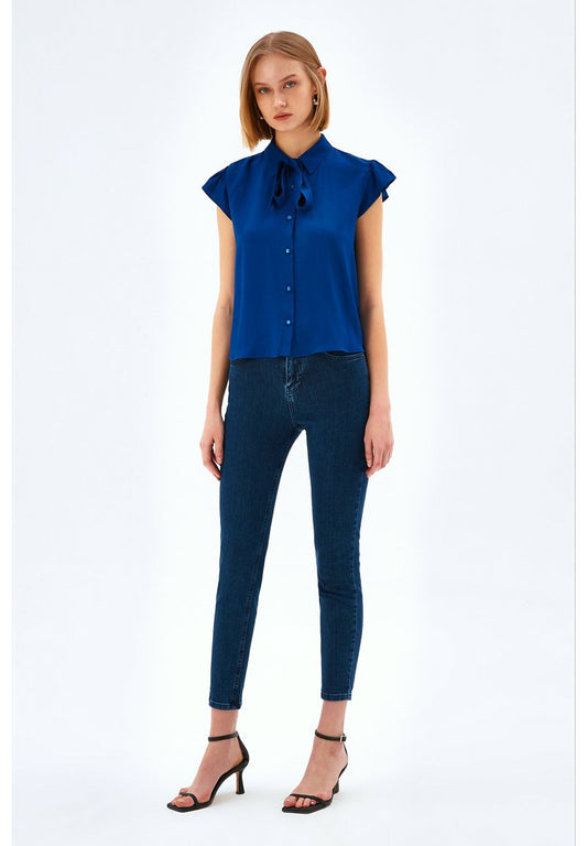 POLO COLLAR - Hemdbluse - Sax