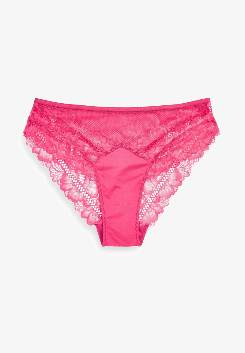 Next FLORAL EXTRA HIGH LEG KNICKERS - Slip - Pink
