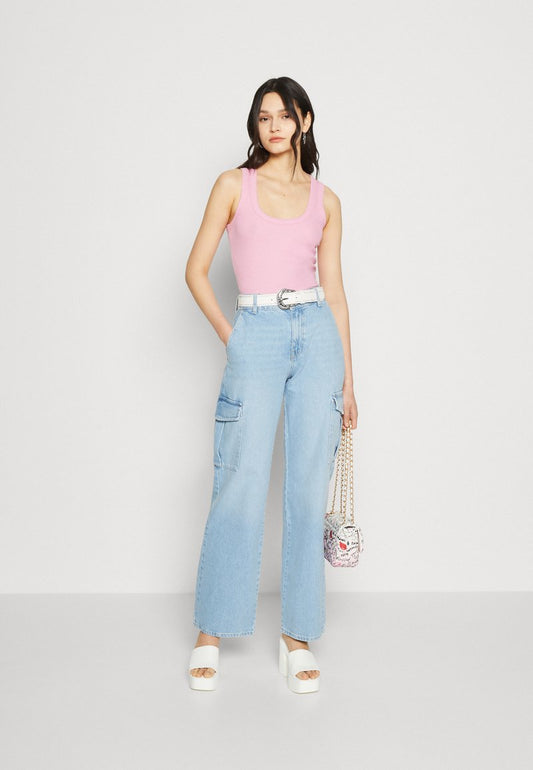 Even&Odd Jeans Straight Leg - Blue Denim