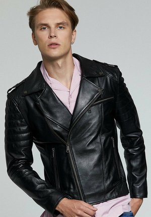 Lederjacke - Black