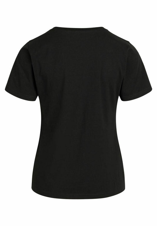 O NECK STRETCH - T-Shirt Basic - Black