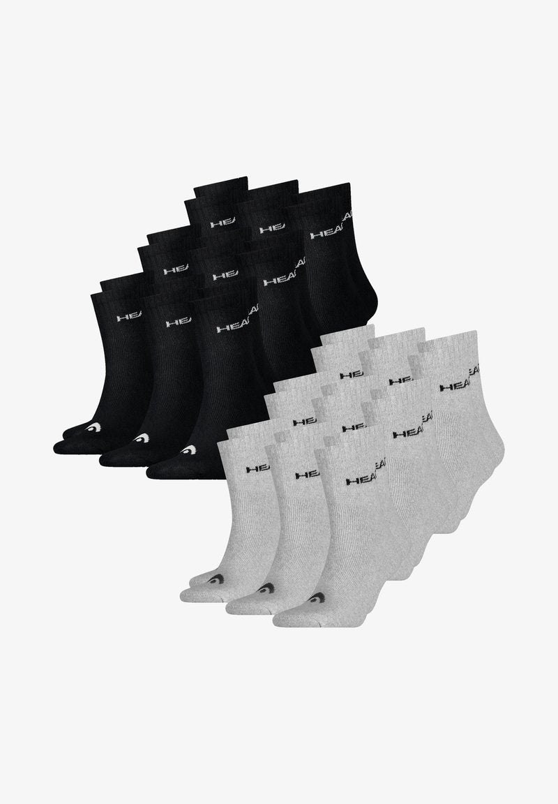 Head 18 PACK - Socken - Black Grey Combo
