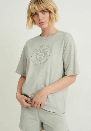 DeFacto SET REGULAR FIT - Nachtwäsche Set - Green