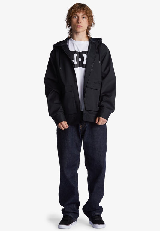 DC SHOES REBOUND LEICHTE MIT KAPUZE - Kurzmantel - Black