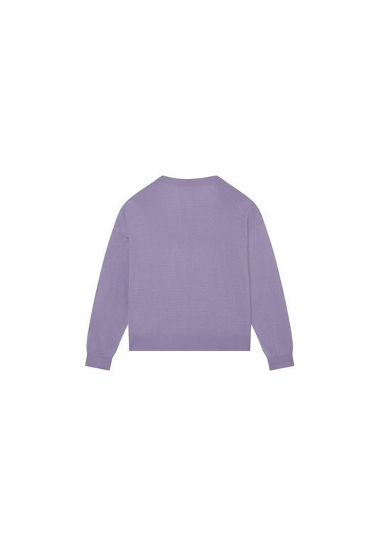 V NECKLINE - Strickpullover - Lilla