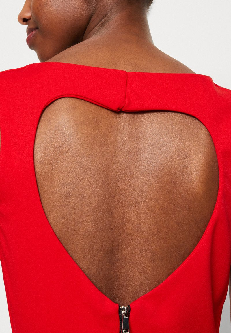 Wal G VALENTINES HOLLY HEART CUT OUT SKATER - Cocktailkleid/festliches Kleid - Red