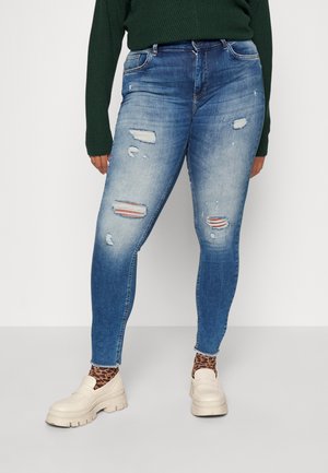 ONLY CARMAKOMA Jeans Skinny Fit - Medium Blue Denim