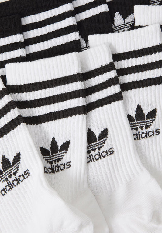 Adidas Originals STRIP UNISEX 10 PACK - Socks - White/black