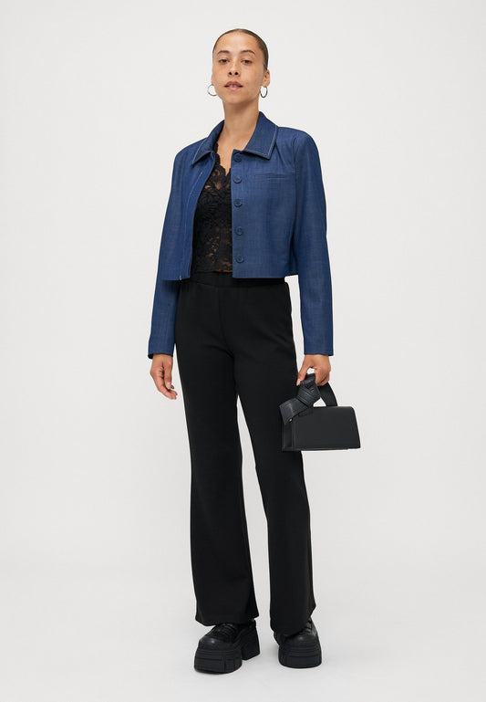 ONLY Petite ONLJINA STITCH JACKET - Denim Jacket - Naval Academy