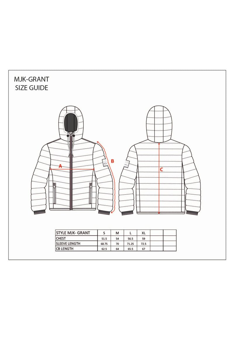 BRAVE SOUL GRANTPLAIN - TRANSITIONAL JACKET SLIM FIT - Übergangsjacke - Blau