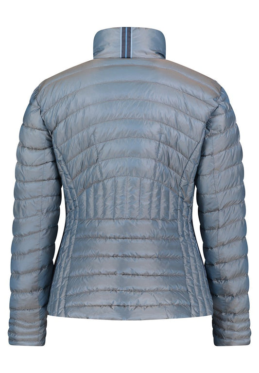 Winterjacke - Silber Blau