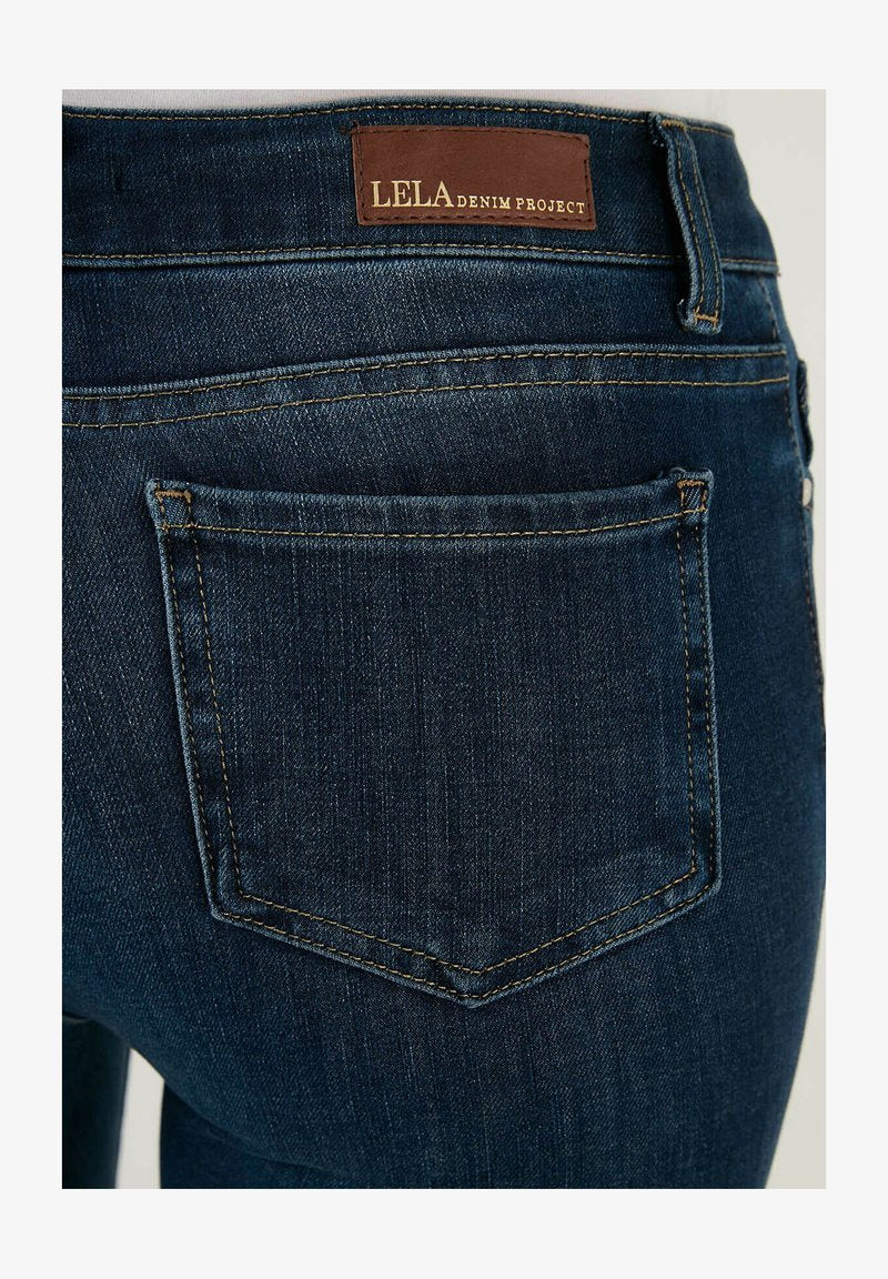 LELA SLIM FIT - Jeans Skinny Fit - Dark Blue