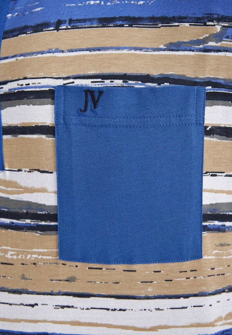 HALGRIM - Nachthemd - Beige Gemustert