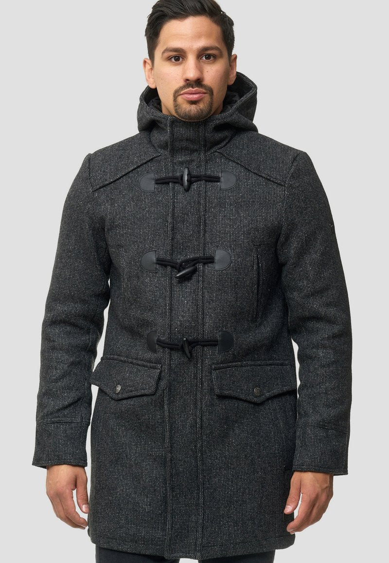Indicode Jeans LIAM - Wintermantel - Black