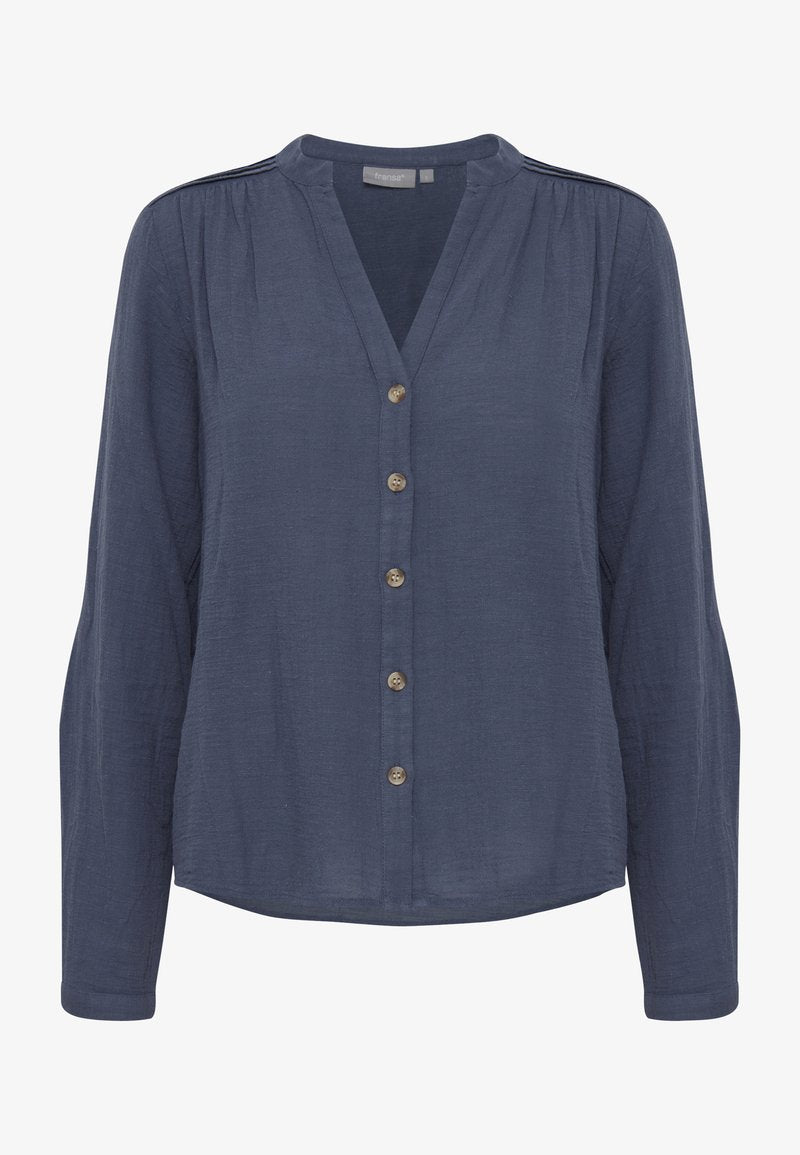 Fransa Hemdbluse - Vintage Indigo