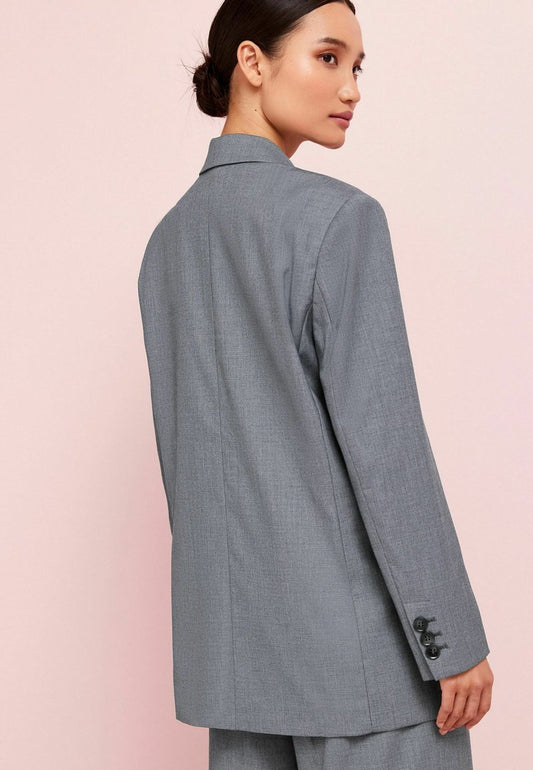 Next DOUBLE BREASTED STANDARD - Kurzmantel - Grey