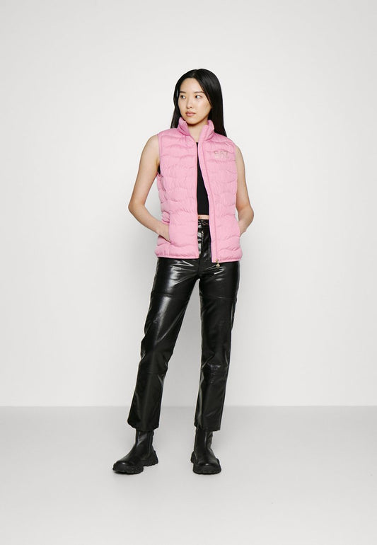 EA7 Emporio Armani JACKET - Weste - Pink/gold
